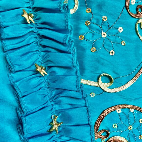 Marie Antoinette Rococo 18th Century French Court Dress Halloween Costume - Picture 11 of 16